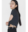 【VEQUM】DAMAGE CROPPED T SHIRT