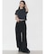 【VEQUM】DAMAGE CROPPED T SHIRT