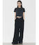 【VEQUM】DAMAGE CROPPED T SHIRT