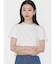 【VEQUM】DAMAGE CROPPED T SHIRT