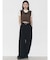 【VEQUM】DAMAGE CROPPED T SHIRT