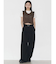 【VEQUM】DAMAGE CROPPED T SHIRT
