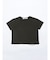 【VEQUM】DAMAGE CROPPED T SHIRT