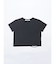 【VEQUM】DAMAGE CROPPED T SHIRT