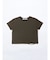 【VEQUM】DAMAGE CROPPED T SHIRT