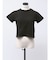 【VEQUM】DAMAGE CROPPED T SHIRT