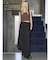【VEQUM】MAXI WRAP SKIRT
