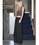 【VEQUM】MAXI WRAP SKIRT