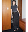 【VEQUM】MAXI WRAP SKIRT