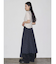 【VEQUM】MAXI WRAP SKIRT