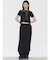 【VEQUM】MAXI WRAP SKIRT