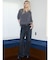 【VEQUM】RIM WIDE JEANS