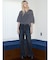 【VEQUM】RIM WIDE JEANS