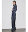 【VEQUM】RIM WIDE JEANS