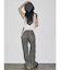 【VEQUM】RIM WIDE JEANS