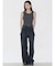 【VEQUM】RIM WIDE JEANS