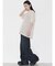 【VEQUM】RIM WIDE JEANS