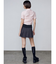 ギャザージップシャツトップ