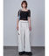 サイドラインスリットパンツ