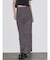 【VEQUM】CRUSH WRINKLE MAXI SK