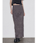【VEQUM】CRUSH WRINKLE MAXI SK