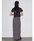 【VEQUM】CRUSH WRINKLE MAXI SK