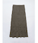 【VEQUM】CRUSH WRINKLE MAXI SK