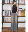 【VEQUM】RIB HALTER NECK TOPS