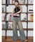 【VEQUM】RIB HALTER NECK TOPS
