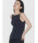 【VEQUM】RIB HALTER NECK TOPS