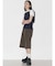 【VEQUM】RIB HALTER NECK TOPS