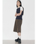 【VEQUM】RIB HALTER NECK TOPS