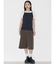 【VEQUM】RIB HALTER NECK TOPS