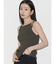 【VEQUM】RIB HALTER NECK TOPS