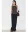 【VEQUM】RIB HALTER NECK TOPS