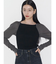 【VEQUM】RIB HALTER NECK TOPS