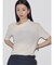 【VEQUM】ASYNMMETRY DRAPE TOPS