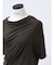 【VEQUM】ASYNMMETRY DRAPE TOPS