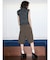 【VEQUM】FRINGE MIX KNIT TANK TOP