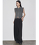 【VEQUM】FRINGE MIX KNIT TANK TOP