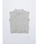 【VEQUM】FRINGE MIX KNIT TANK TOP