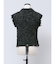 【VEQUM】FRINGE MIX KNIT TANK TOP