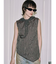 【VEQUM】CRASH WRINKLE TOPS