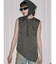 【VEQUM】CRASH WRINKLE TOPS
