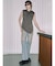 【VEQUM】CRASH WRINKLE TOPS