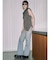 【VEQUM】CRASH WRINKLE TOPS