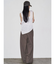 【VEQUM】CRASH WRINKLE TOPS