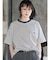 【VEQUM】HIGH GAUGE BORDER T SHIRT