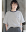 【VEQUM】HIGH GAUGE BORDER T SHIRT