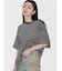 【VEQUM】HIGH GAUGE BORDER T SHIRT